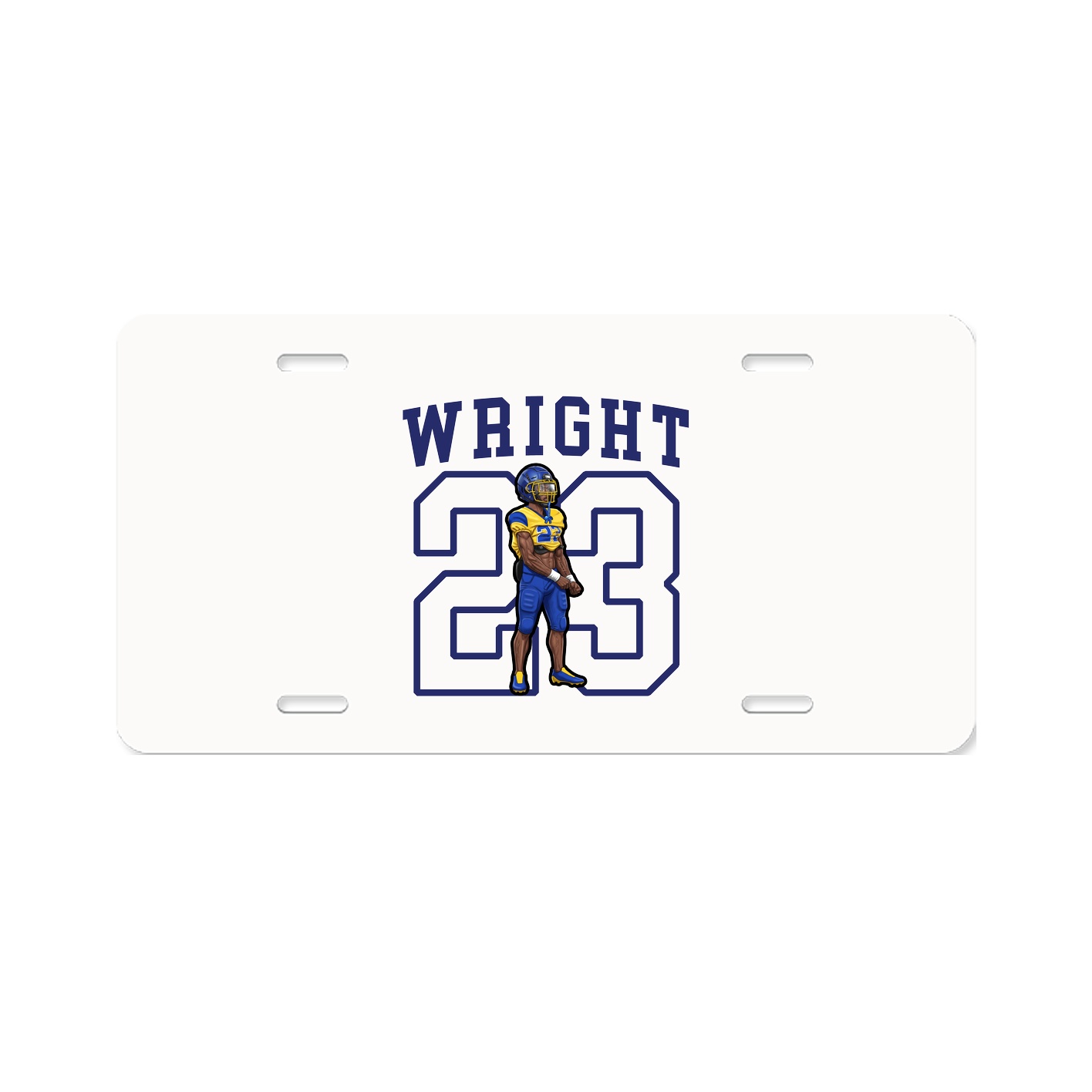 License Plate — Shirsey in Classic