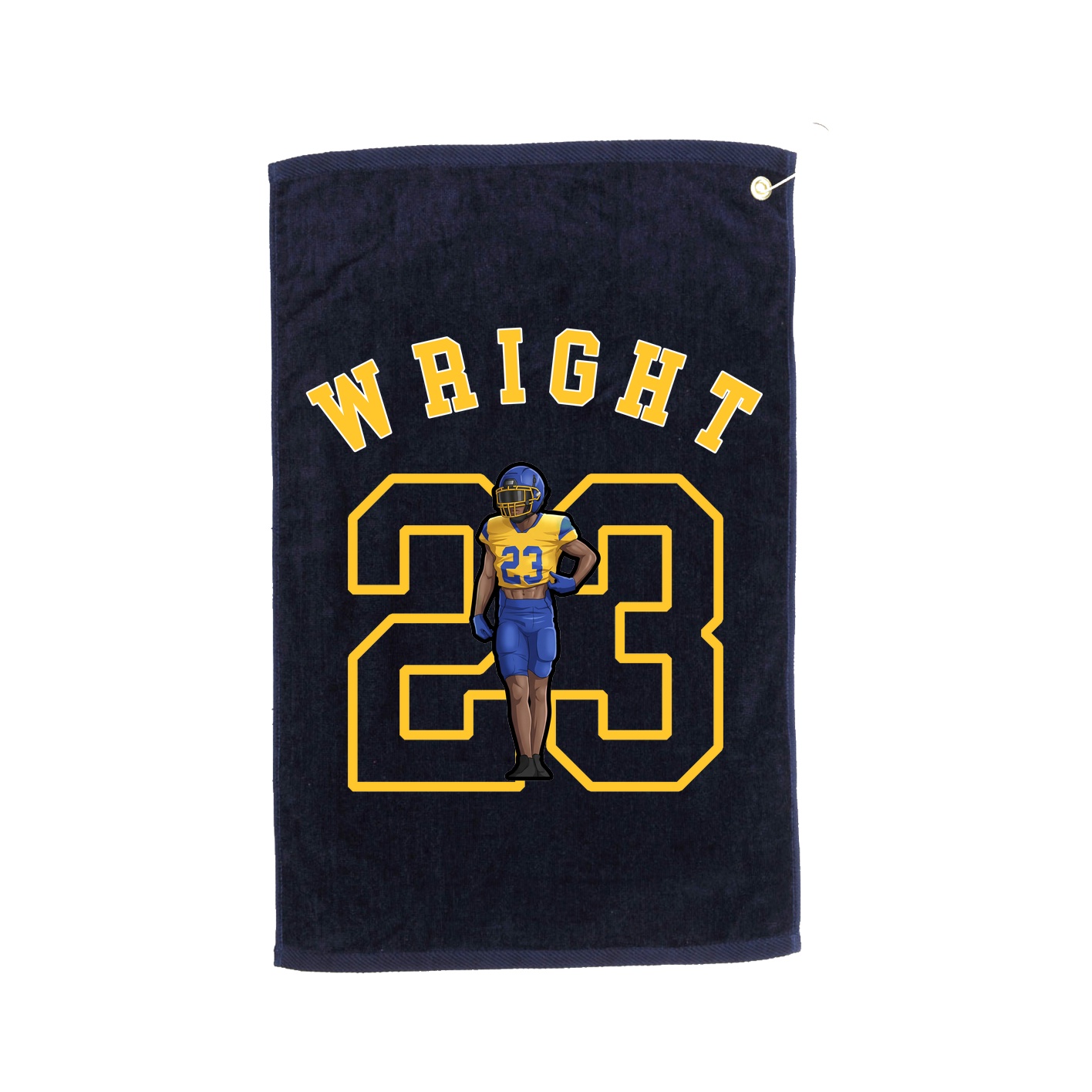 Golf Towel — Shirsey Arch in Navy