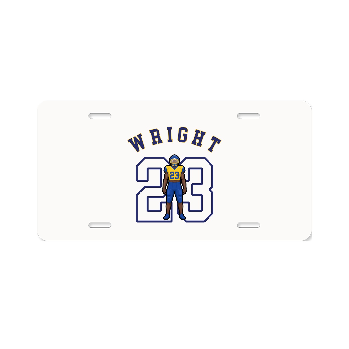 License Plate — Shirsey Arch in Classic