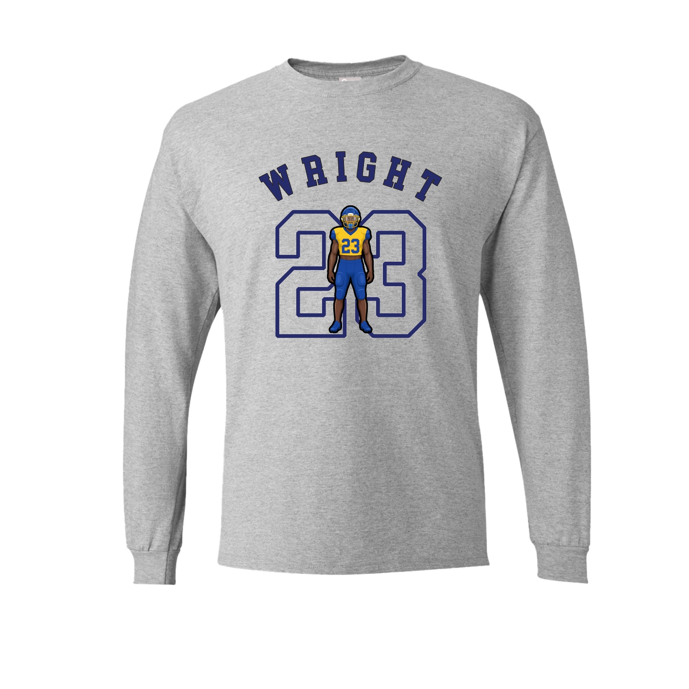Long Sleeve Tee — Shirsey Arch in Grey