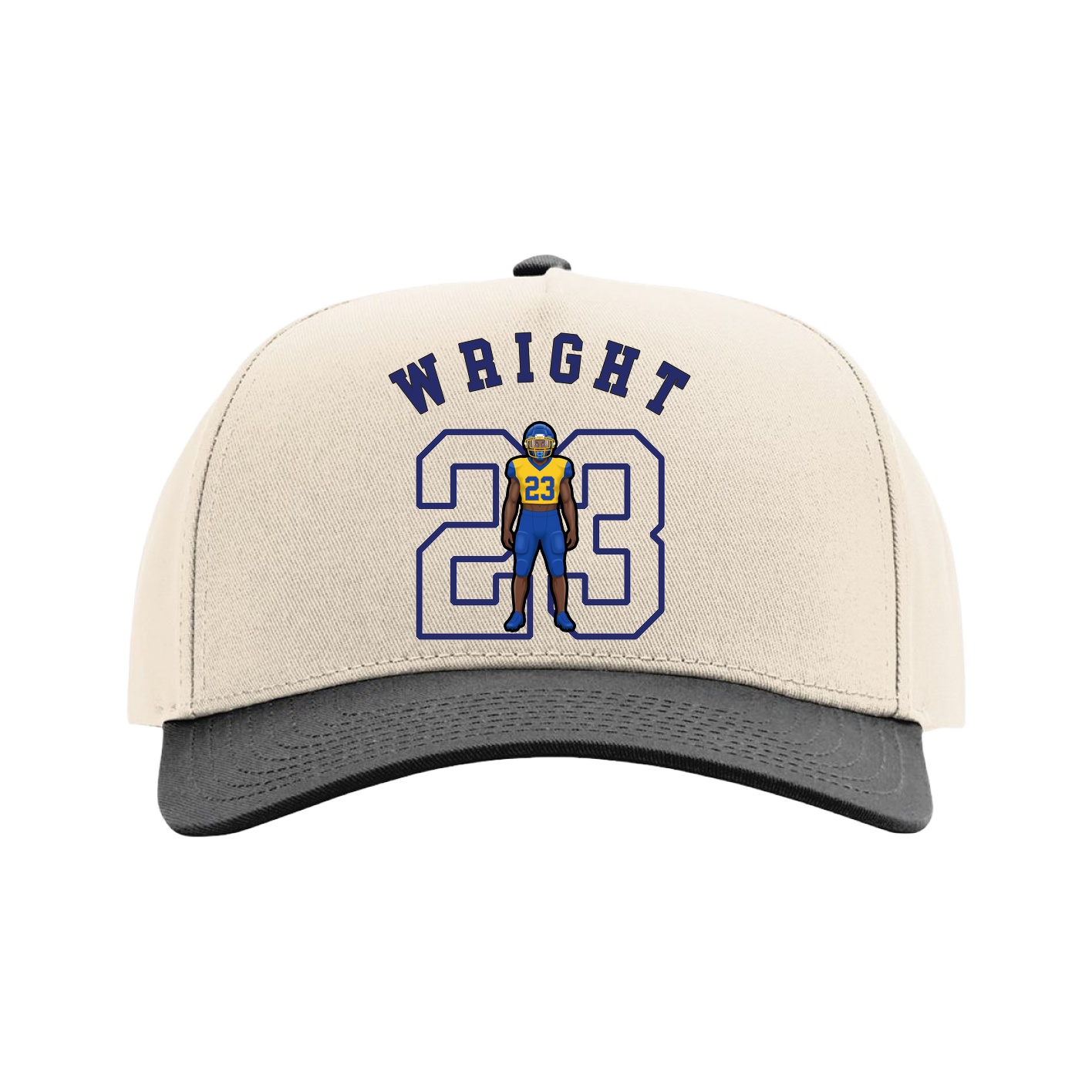 Full Fabric Five-Panel Champ Cap