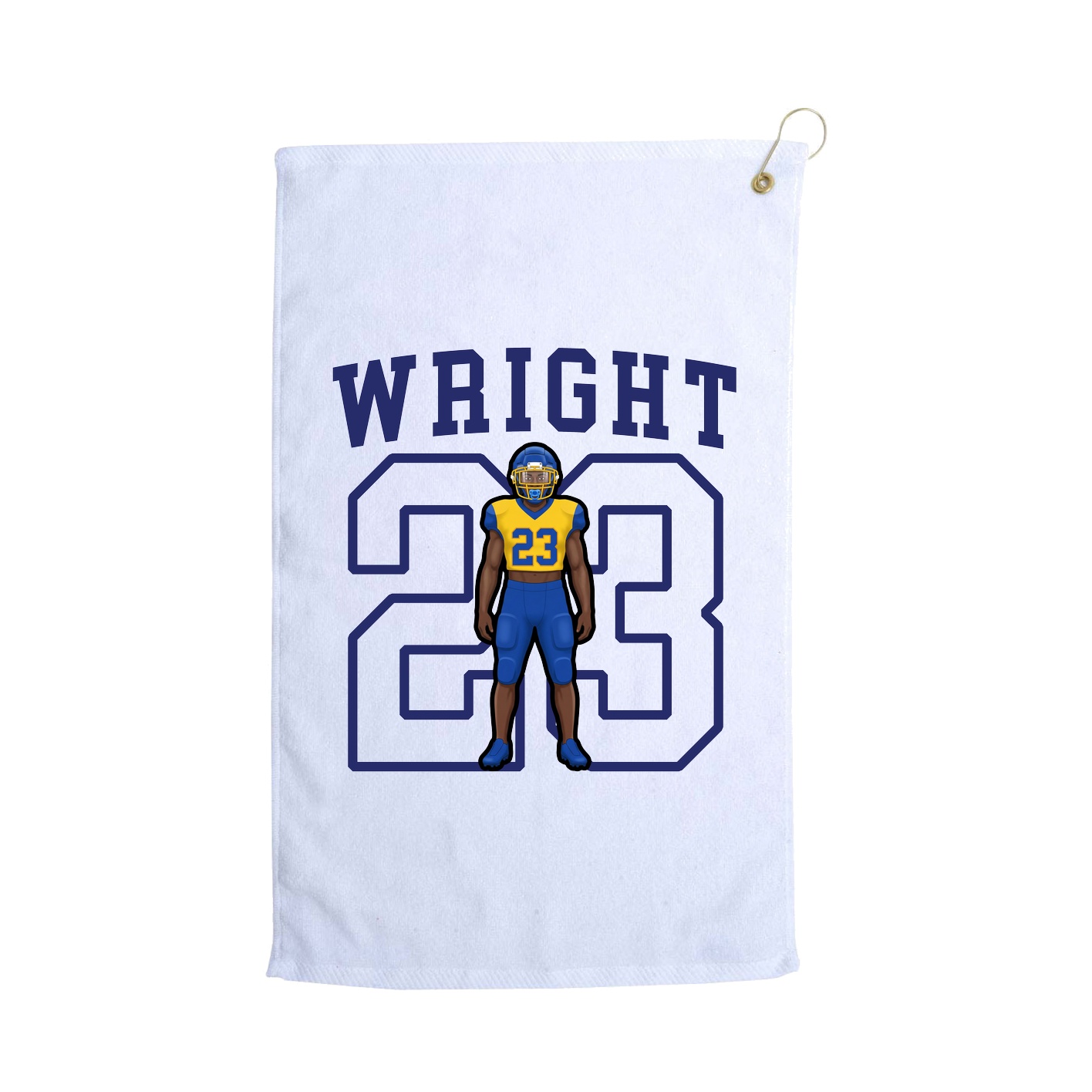 Golf Towel — Shirsey in White