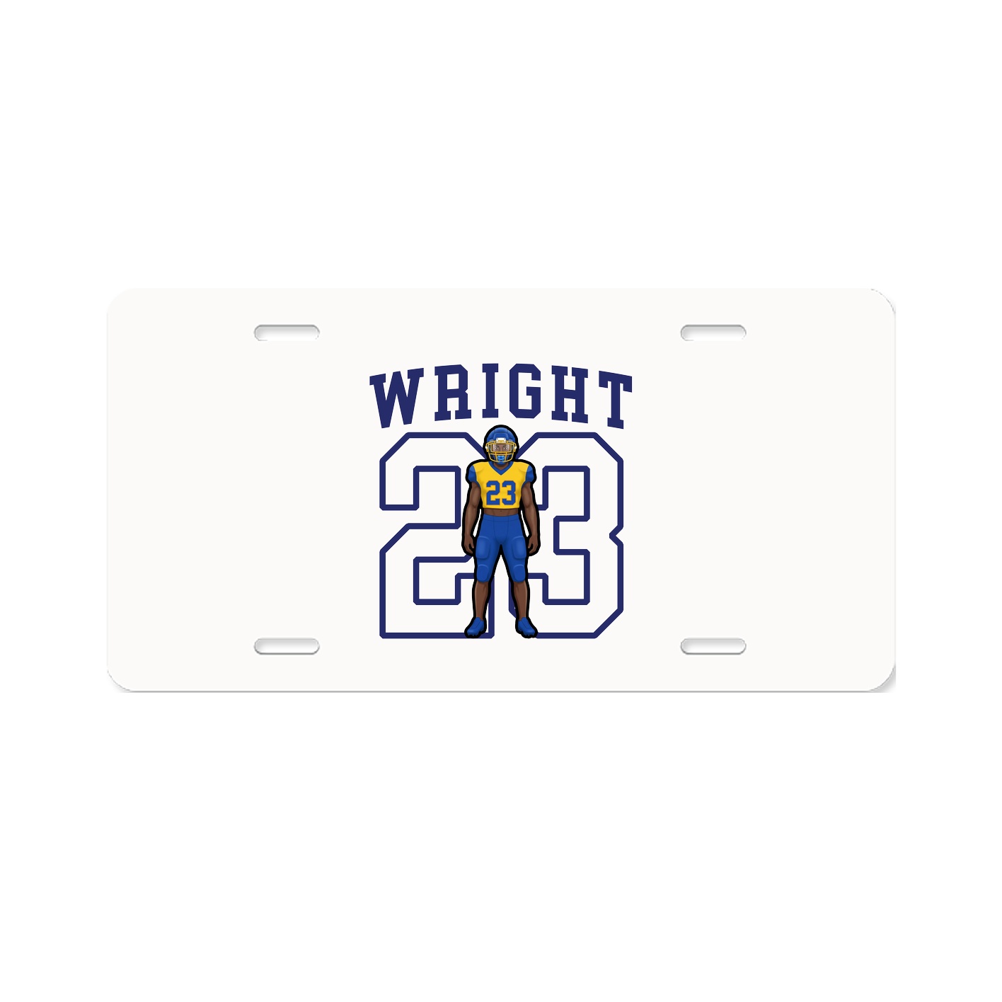 License Plate — Shirsey in Classic