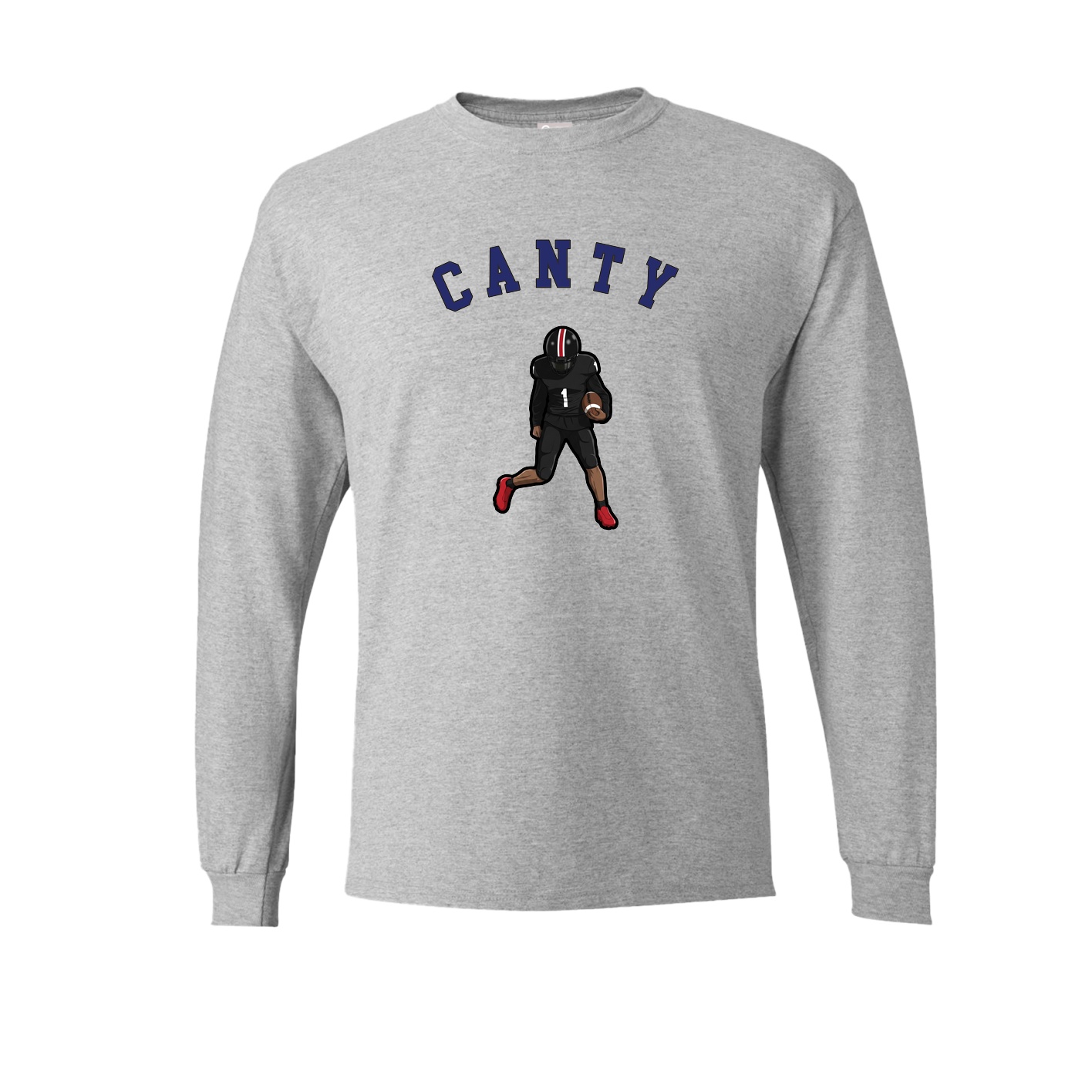 Long Sleeve Tee — Shirsey Arch in Grey