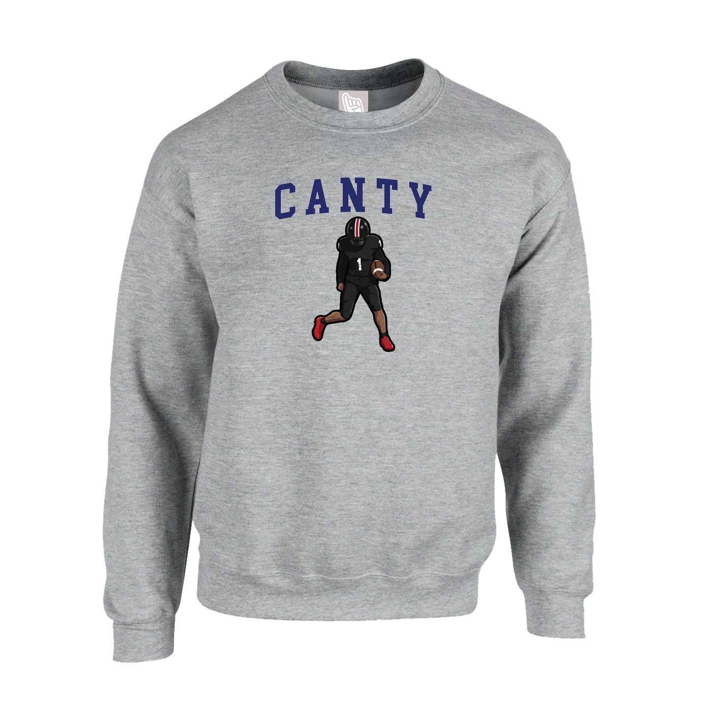 Fleece Crew — Shirsey in Grey