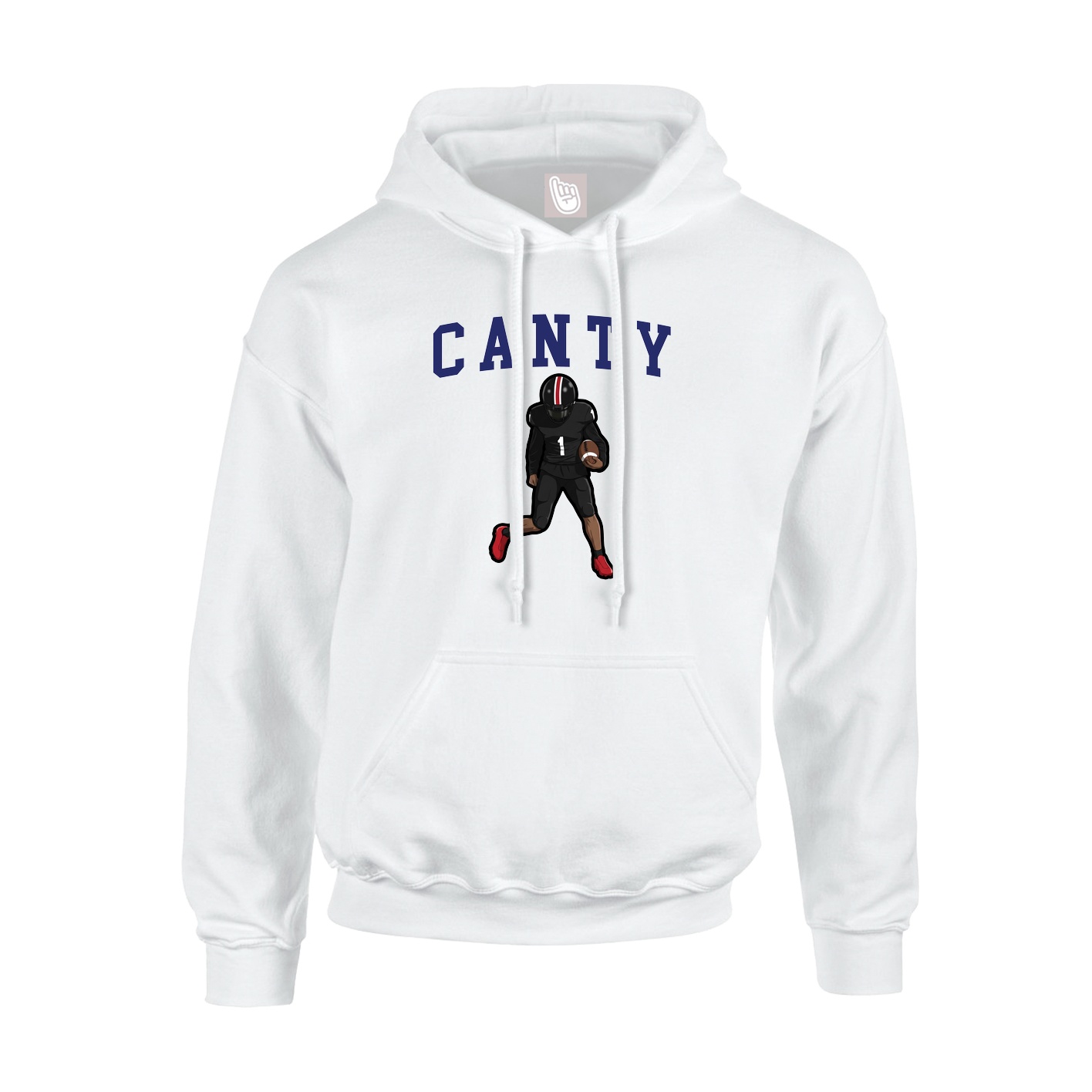 Youth Hoodie — Shirsey in White