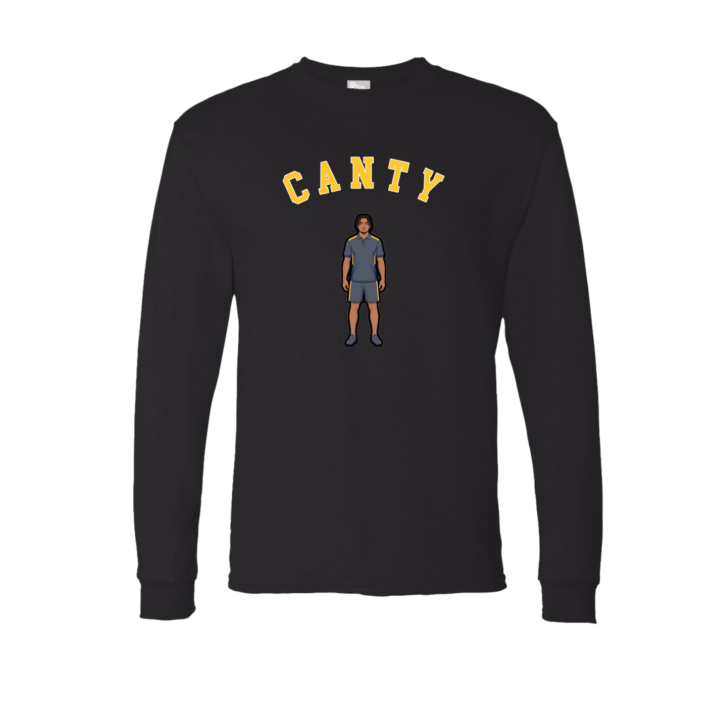 Long Sleeve Tee — Shirsey Arch in Black