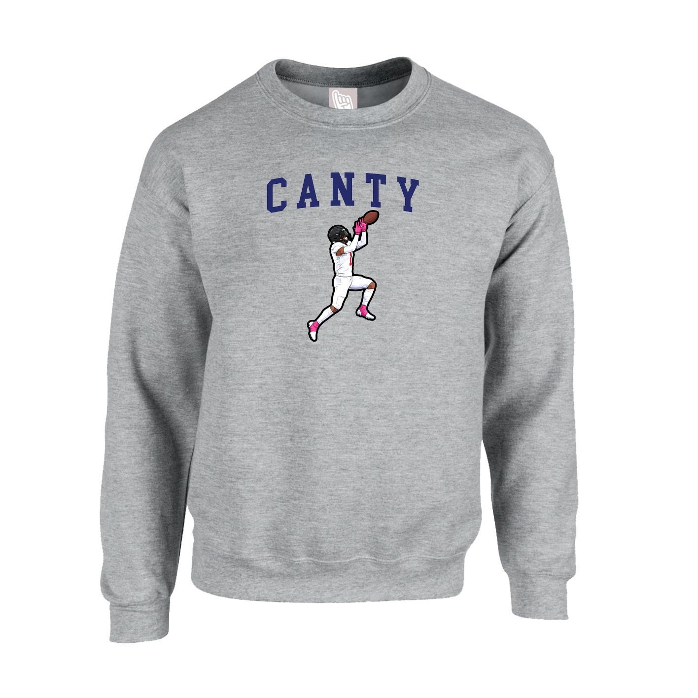 Fleece Crew — Shirsey in Grey