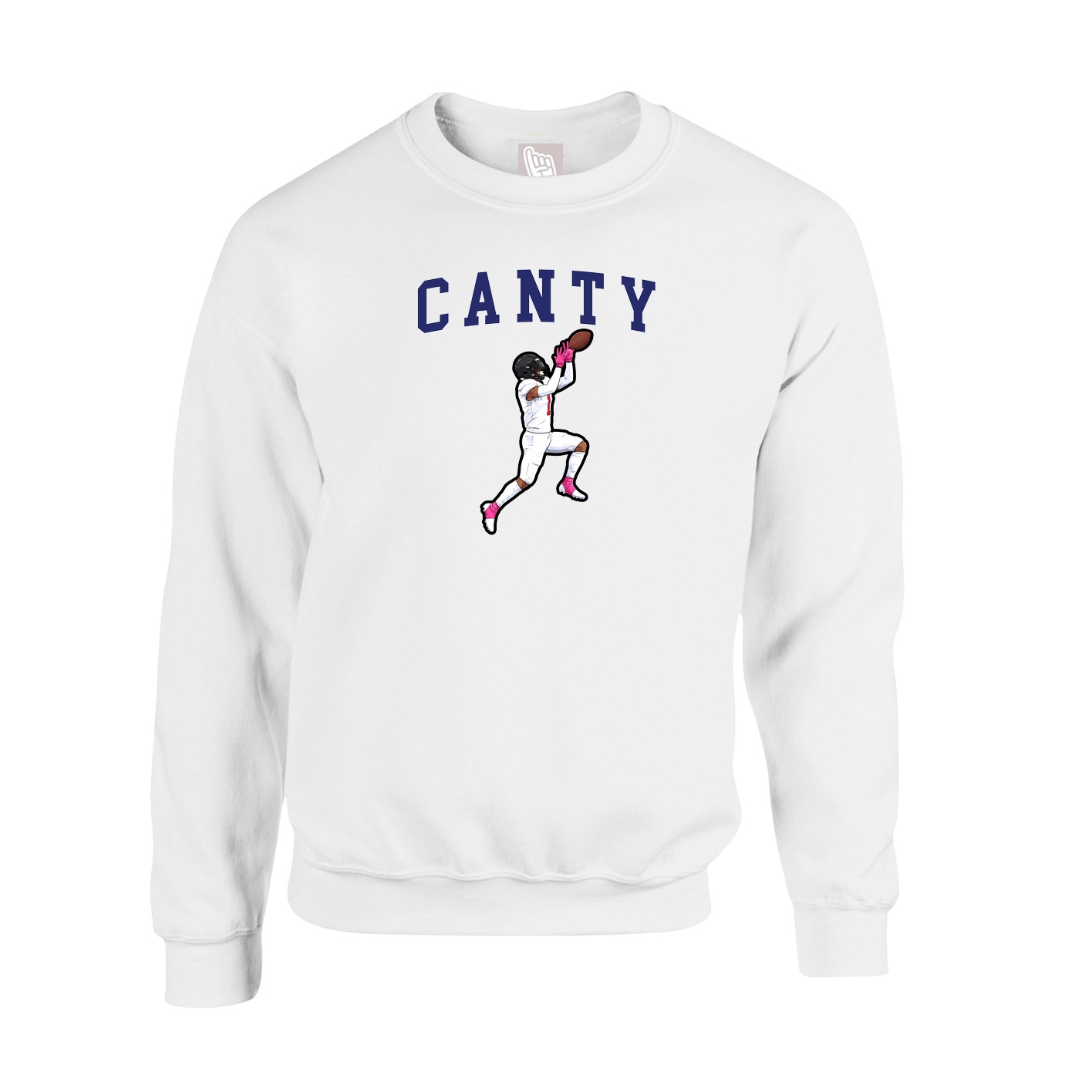 Fleece Crew — Shirsey in White