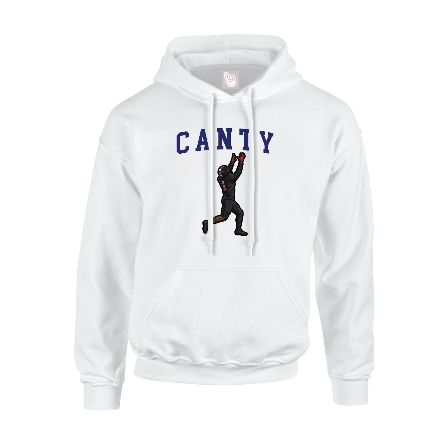 Youth Hoodie — Shirsey in White