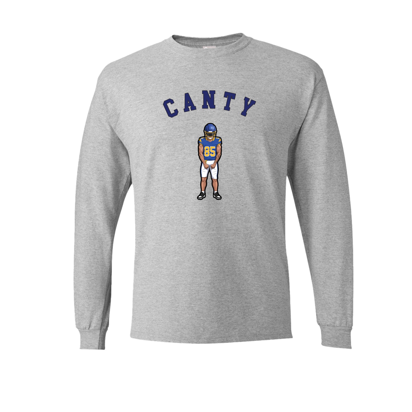 Long Sleeve Tee — Shirsey Arch in Grey