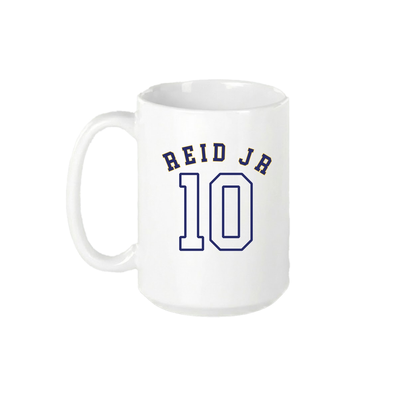 15oz Coffee Mug — Shirsey Arch in White