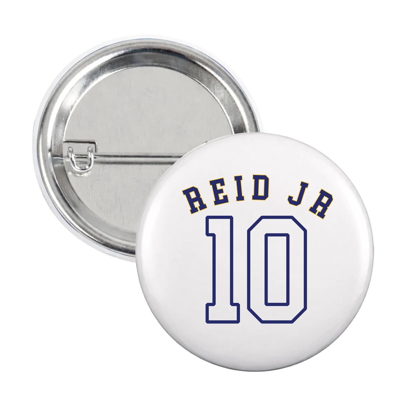 Game Day Button — Shirsey Arch in White
