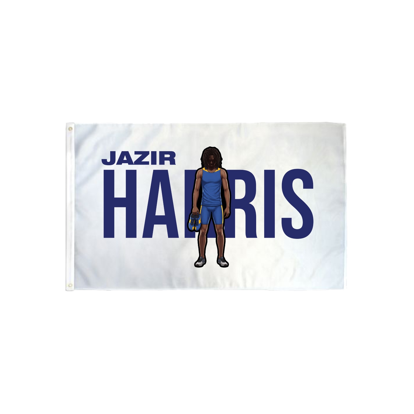 3x5 Flag — Player Name in Classic