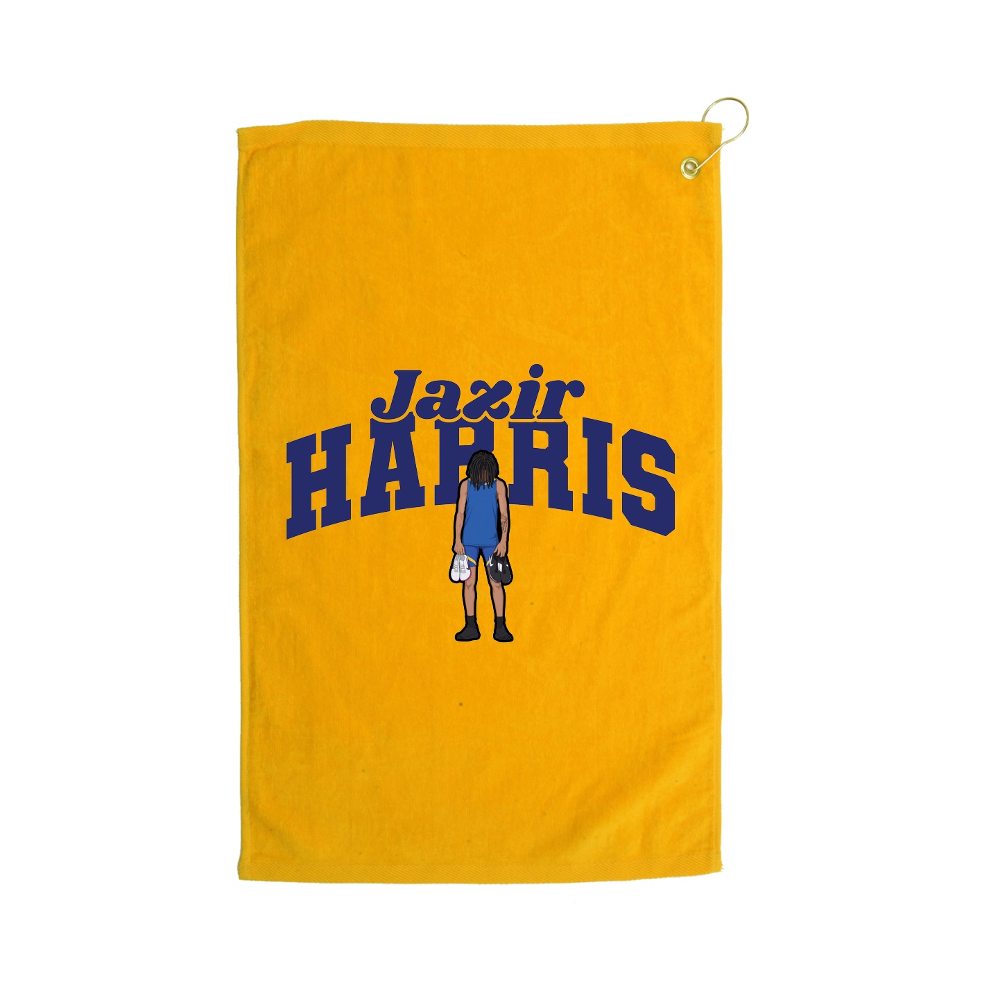 Golf Towel — Signature Arch in Gold