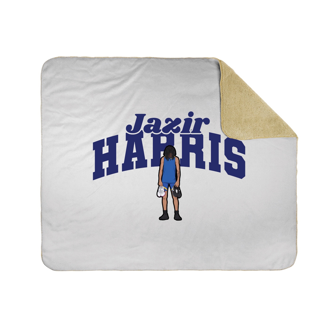 Throw Blanket — Signature Arch in White