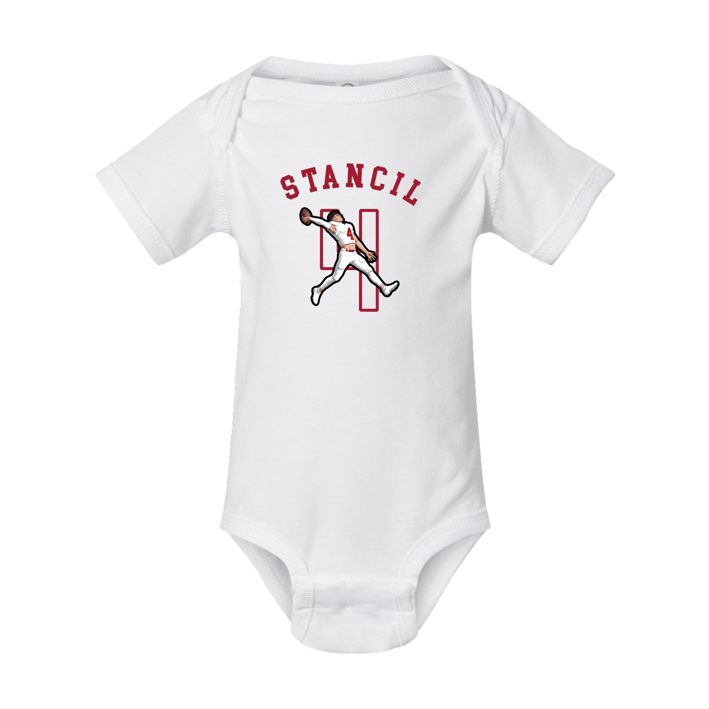 Baby Onesie — Shirsey Arch in White