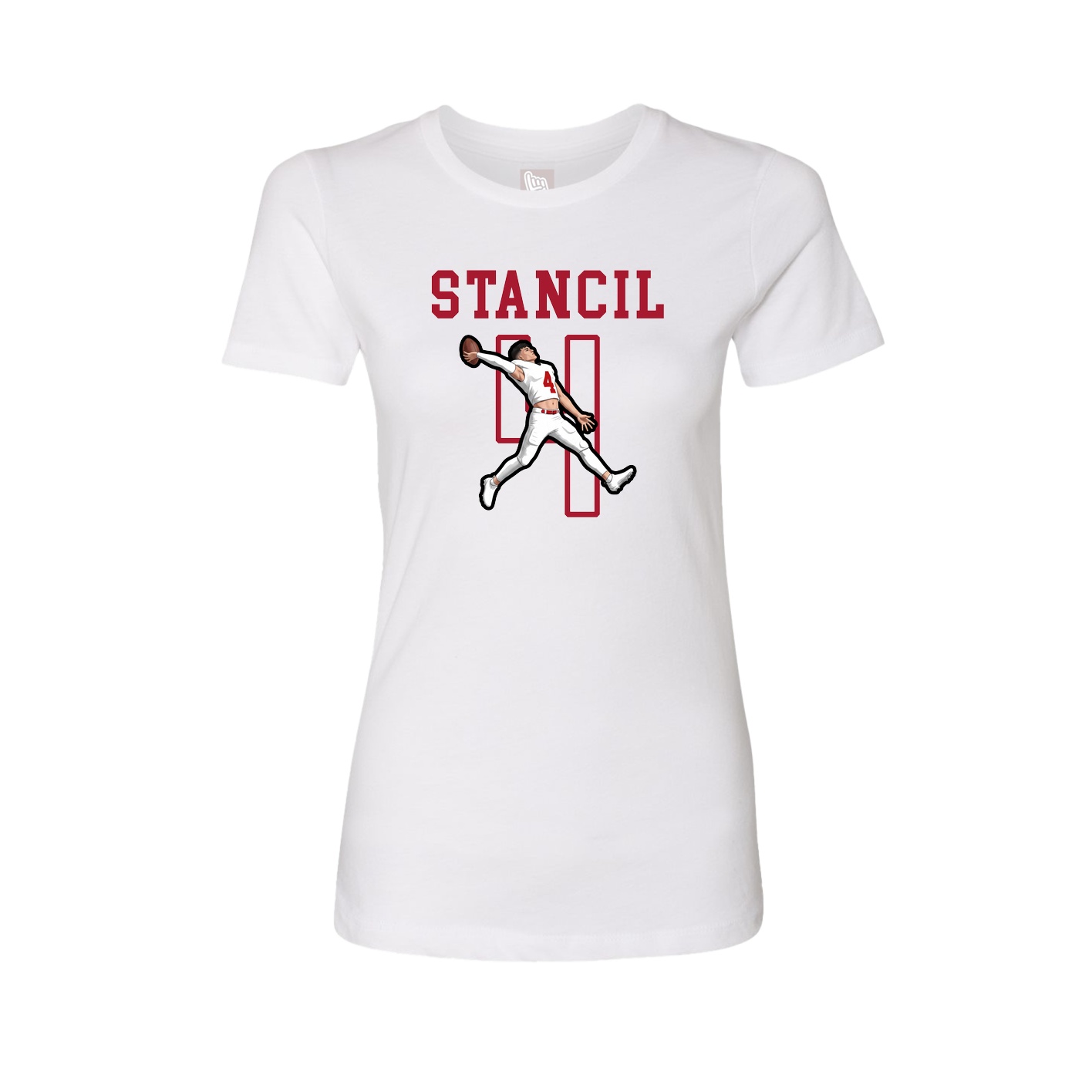 Fitted Women's Tee — Shirsey in White