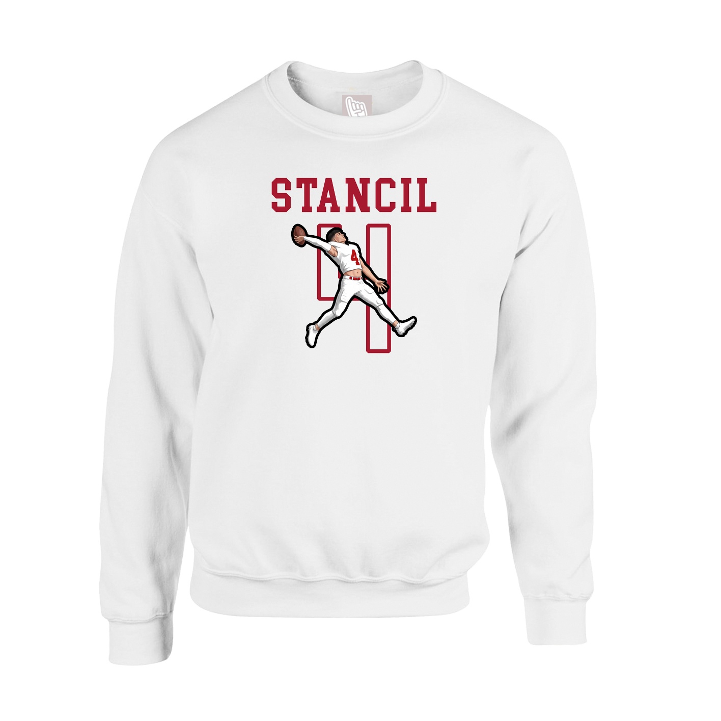 Fleece Crew — Shirsey in White