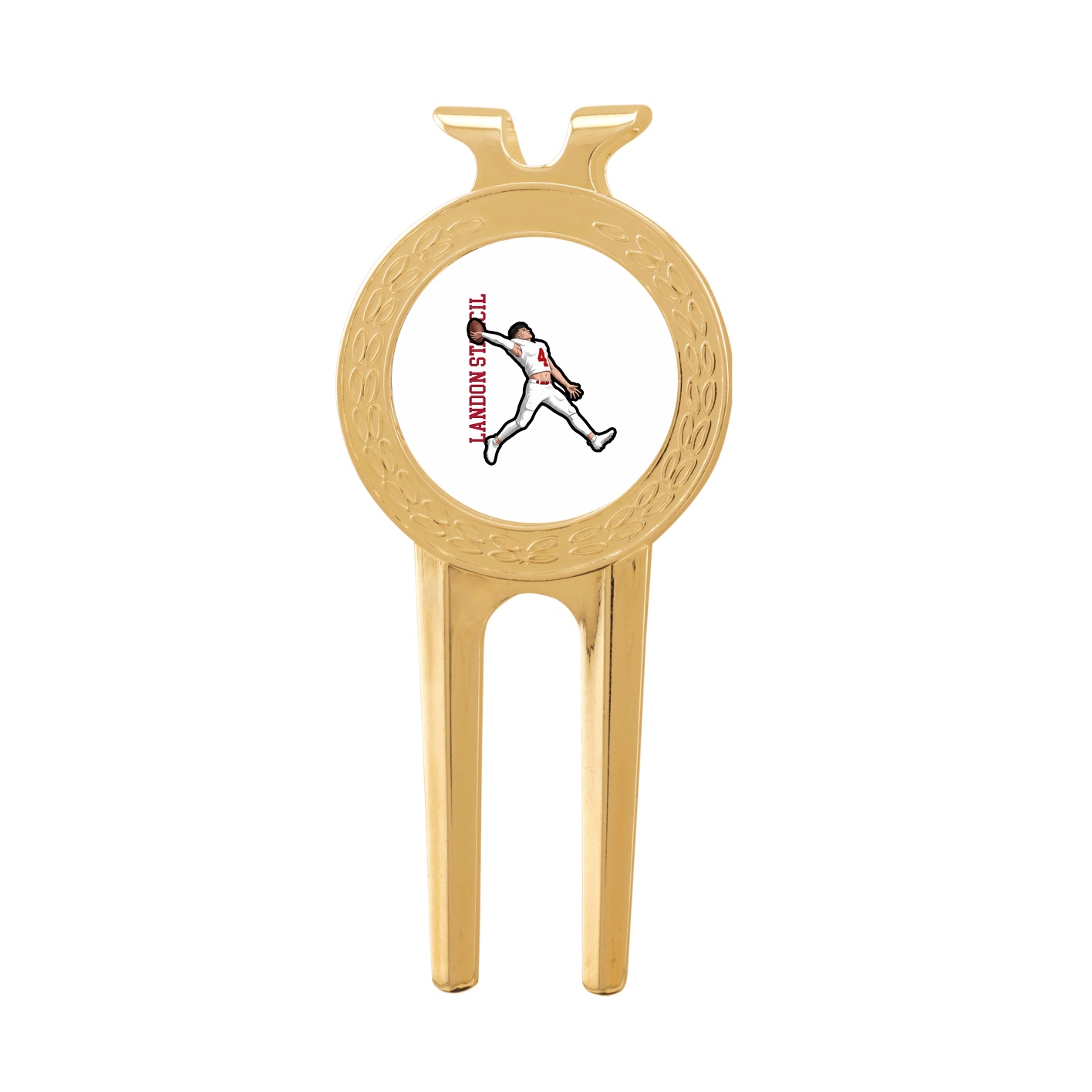 Divot Tool with Ball Marker — Name Vertical in Classic