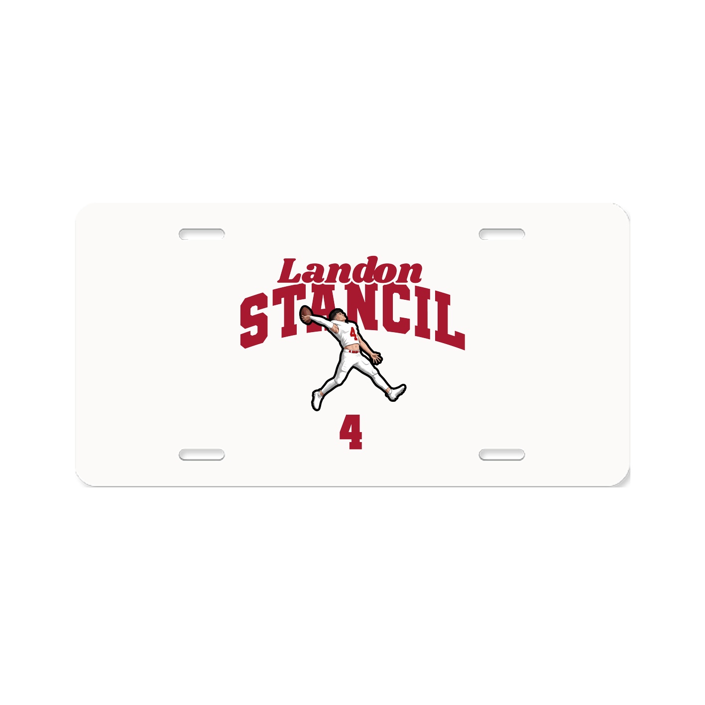 License Plate — Signature Arch in Classic