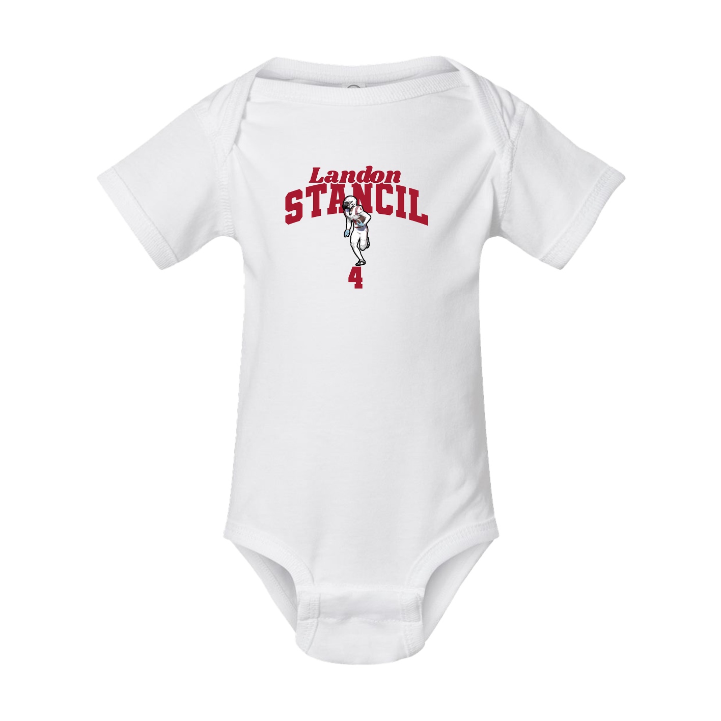 Baby Onesie — Signature Arch in White