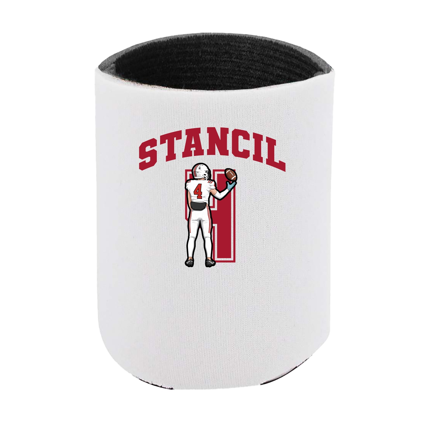 Can Holder — Number in White