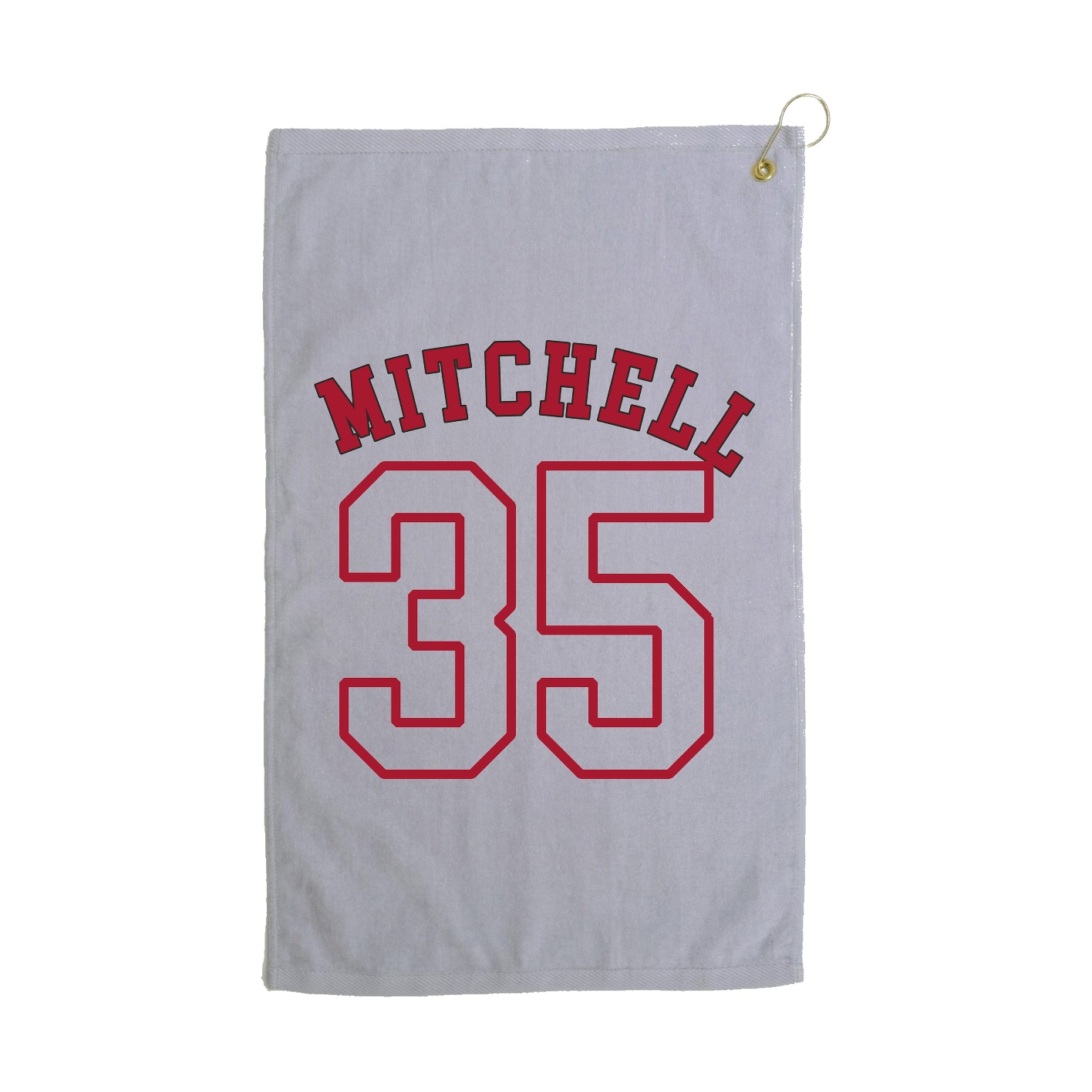 Golf Towel — Shirsey Arch in Grey