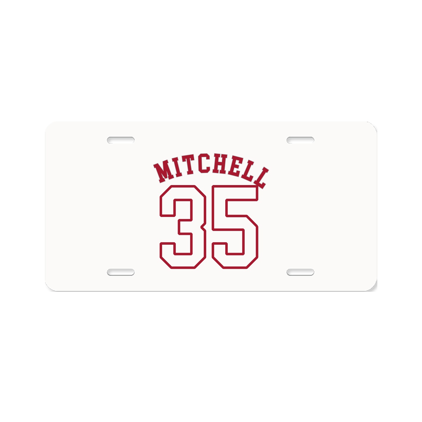 License Plate — Shirsey Arch in Classic