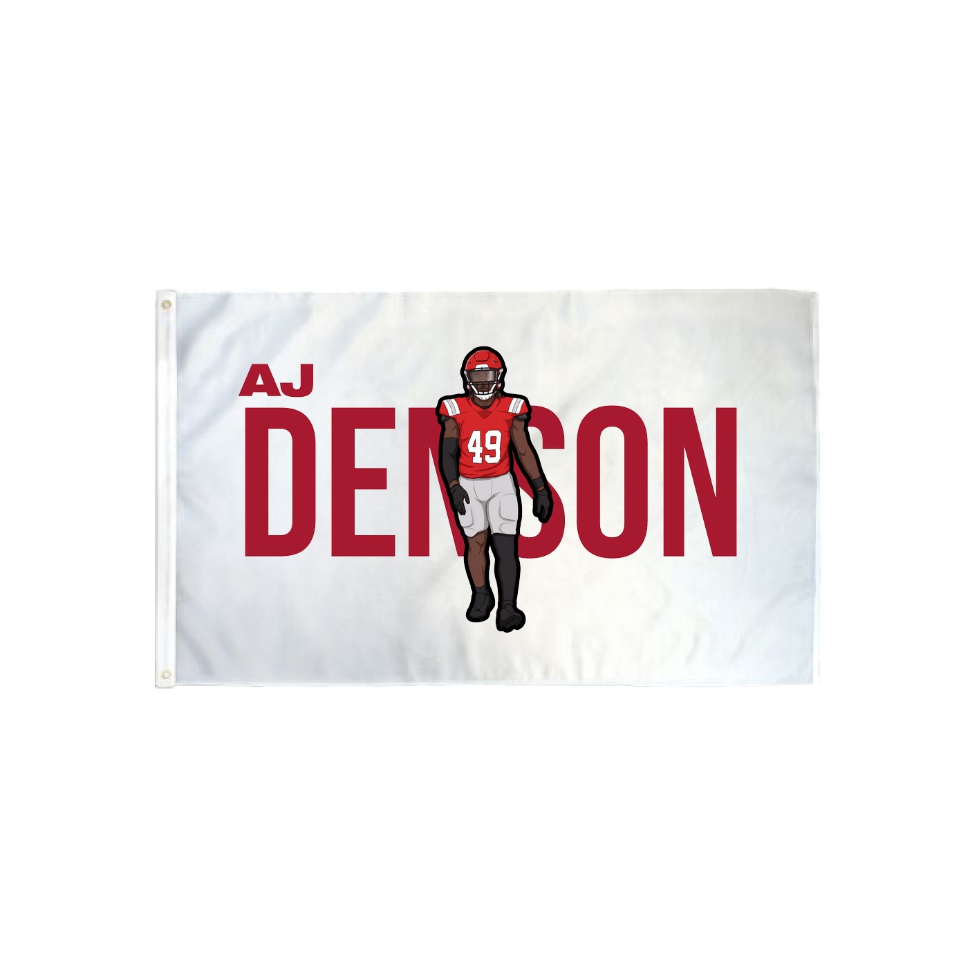 3x5 Flag — Player Name in Classic