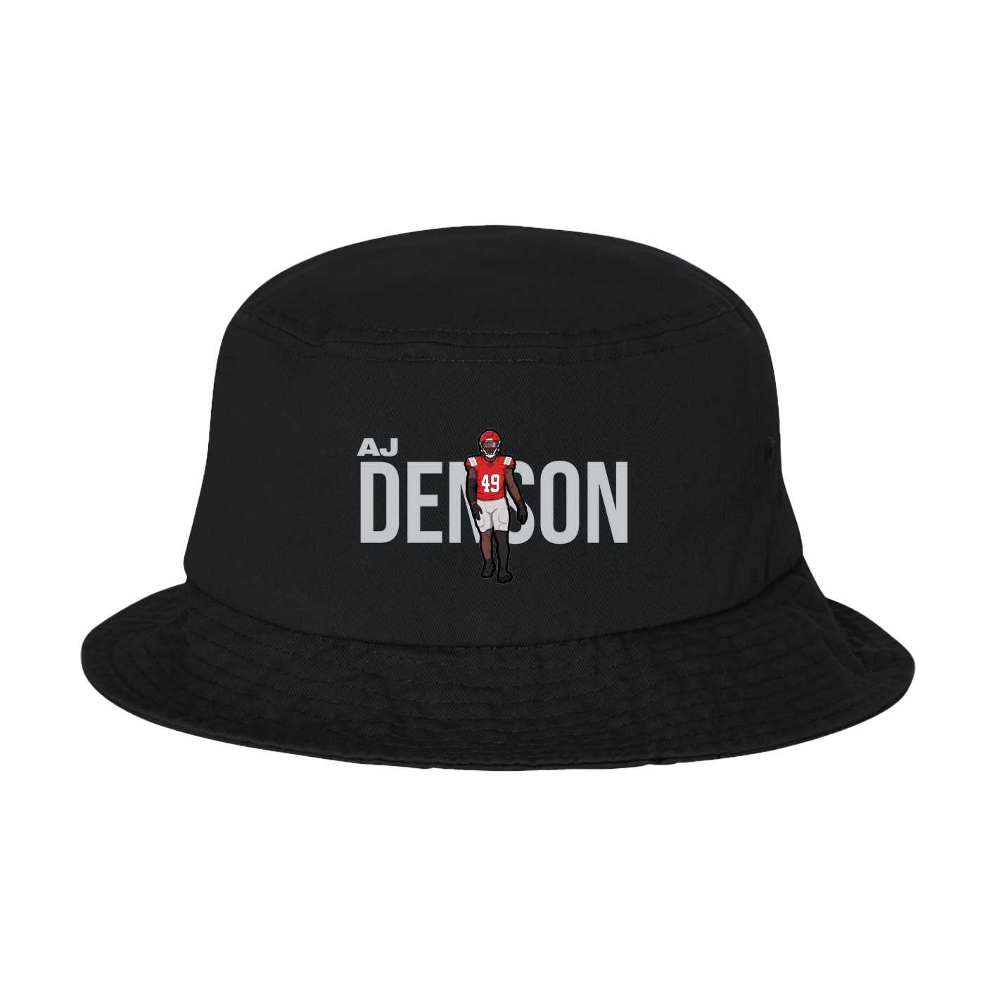 Bucket Cap — Player Name in Black