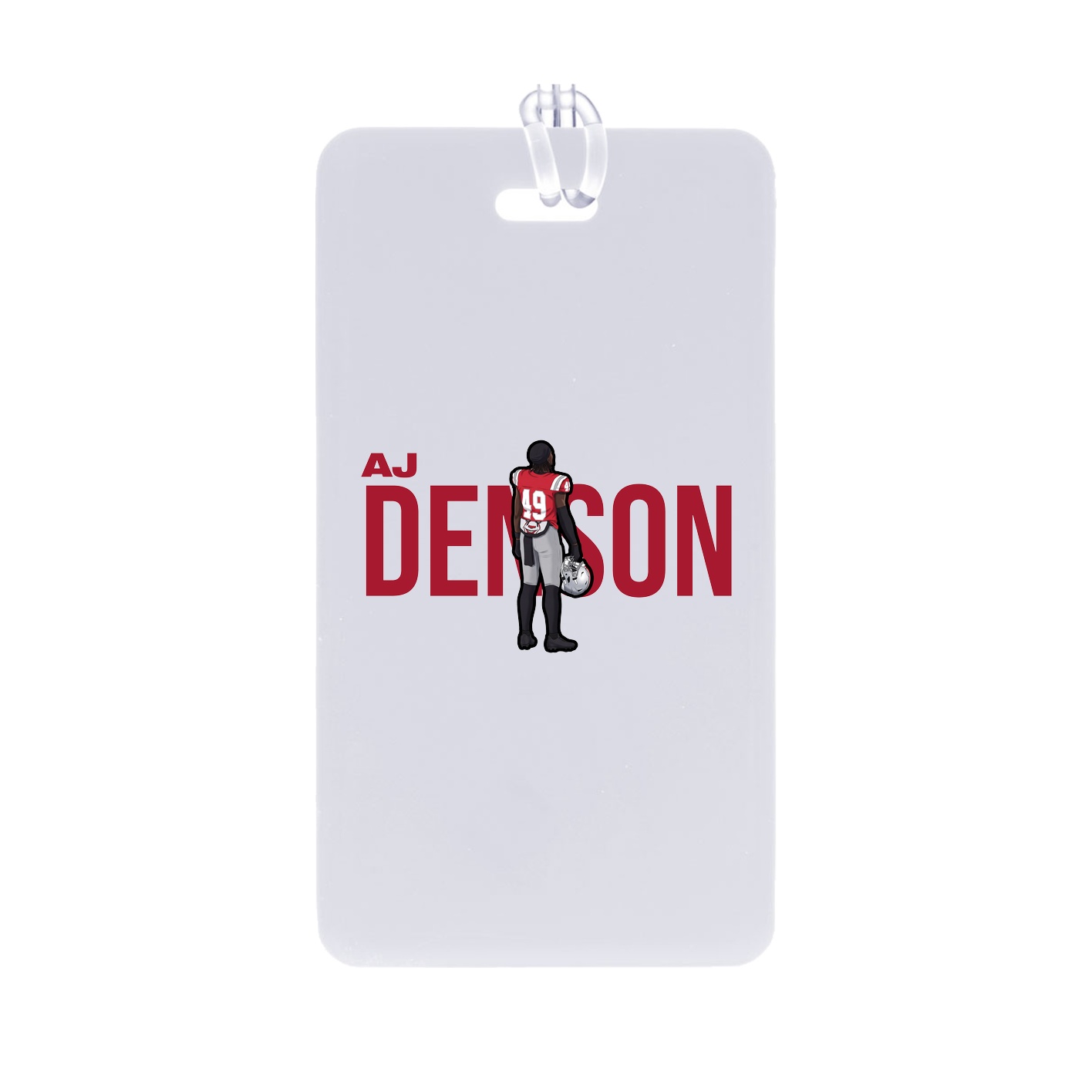 Bag Tag — Player Name in Classic