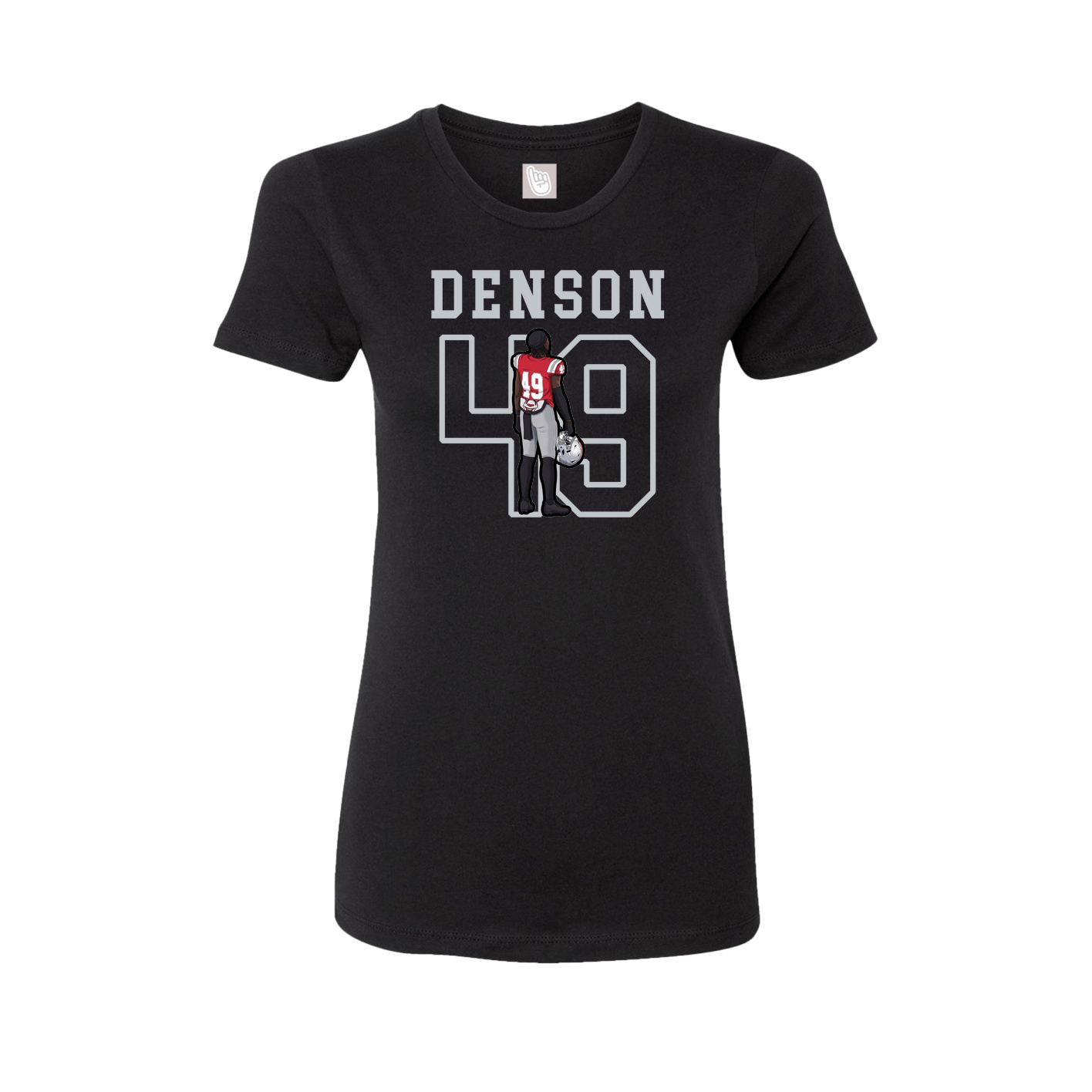 Fitted Women's Tee — Shirsey in Black