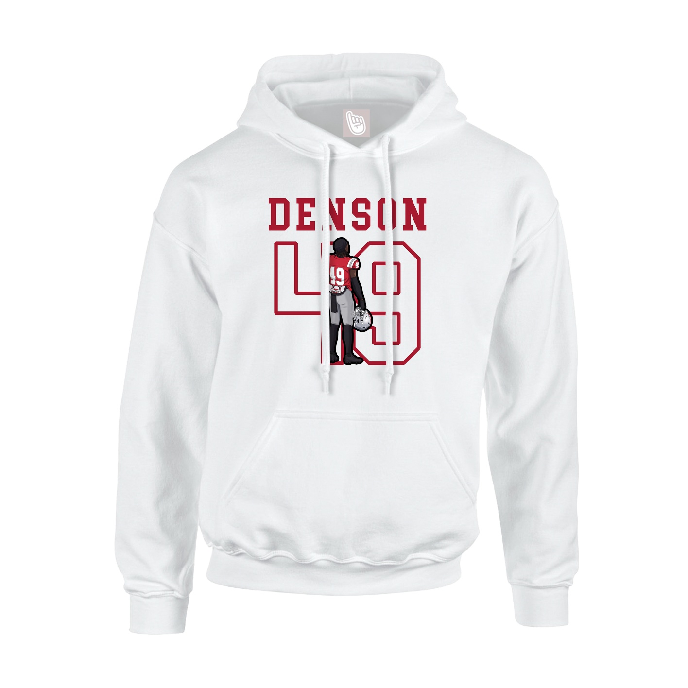Youth Hoodie — Shirsey in White