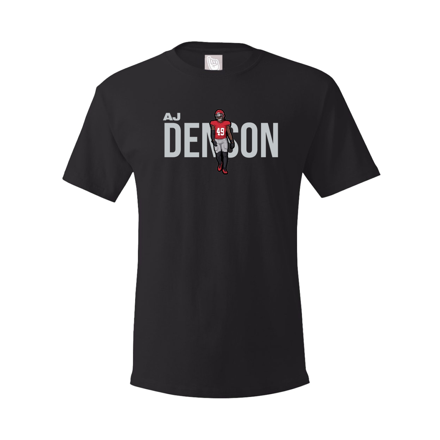 Youth Tee — Player Name in Black