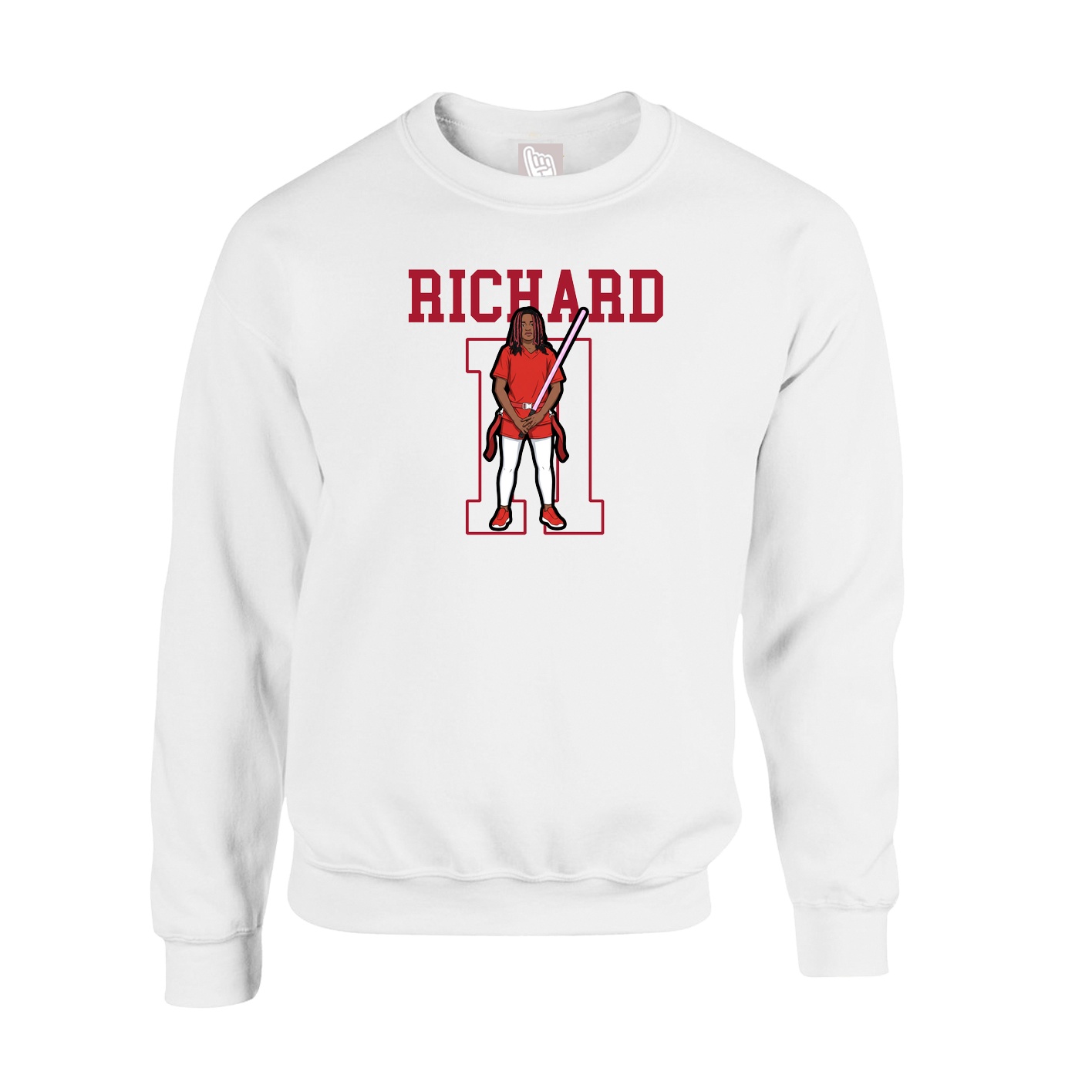Fleece Crew — Shirsey in White