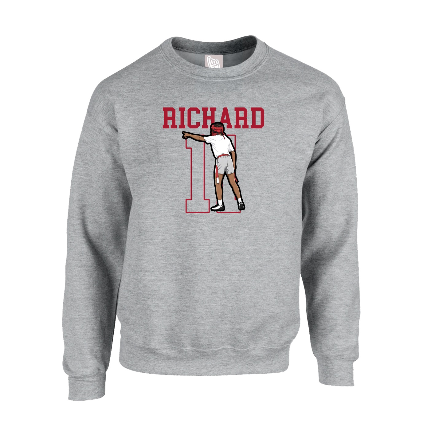 Fleece Crew — Shirsey in Grey