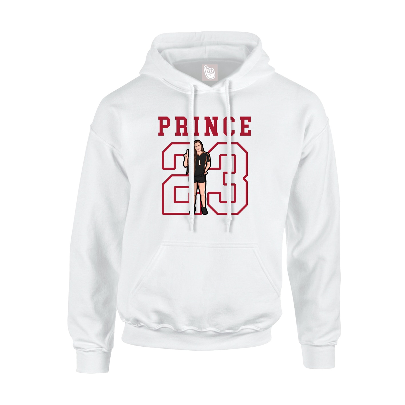 Youth Hoodie — Shirsey in White