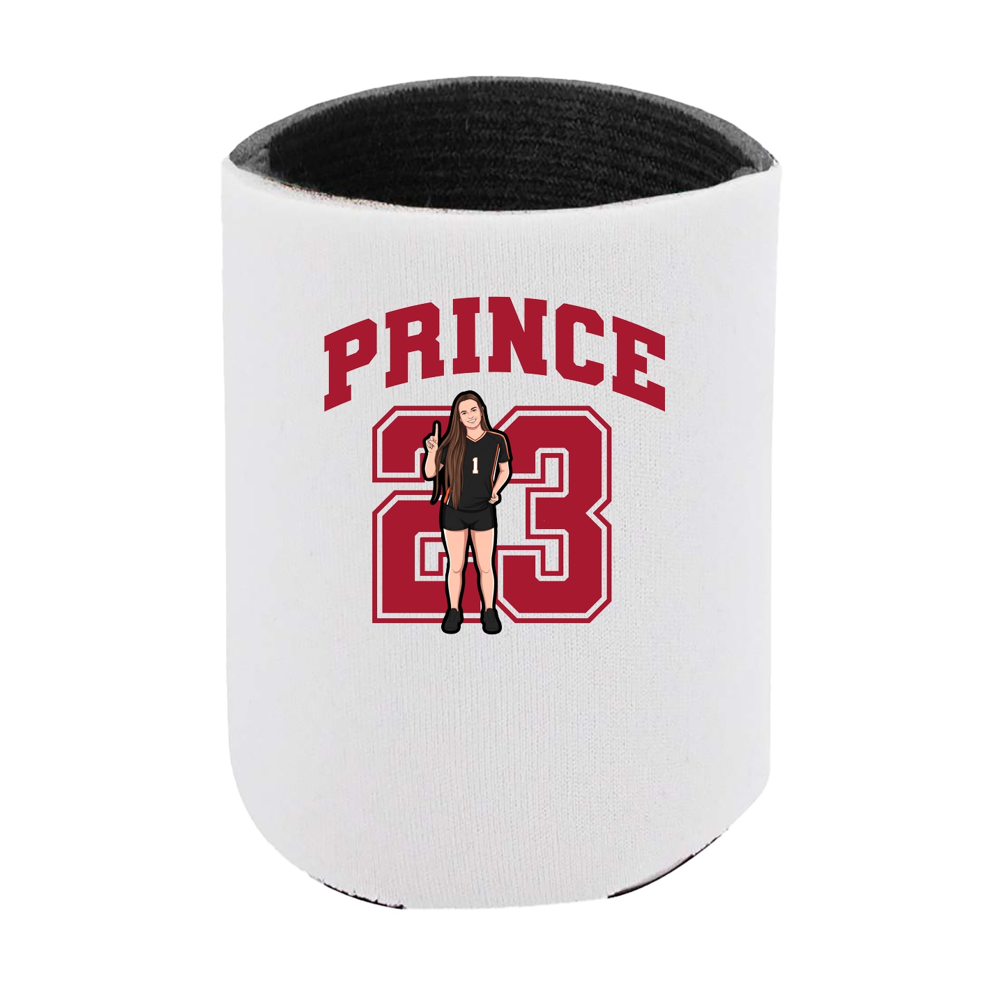 Can Holder — Number in White