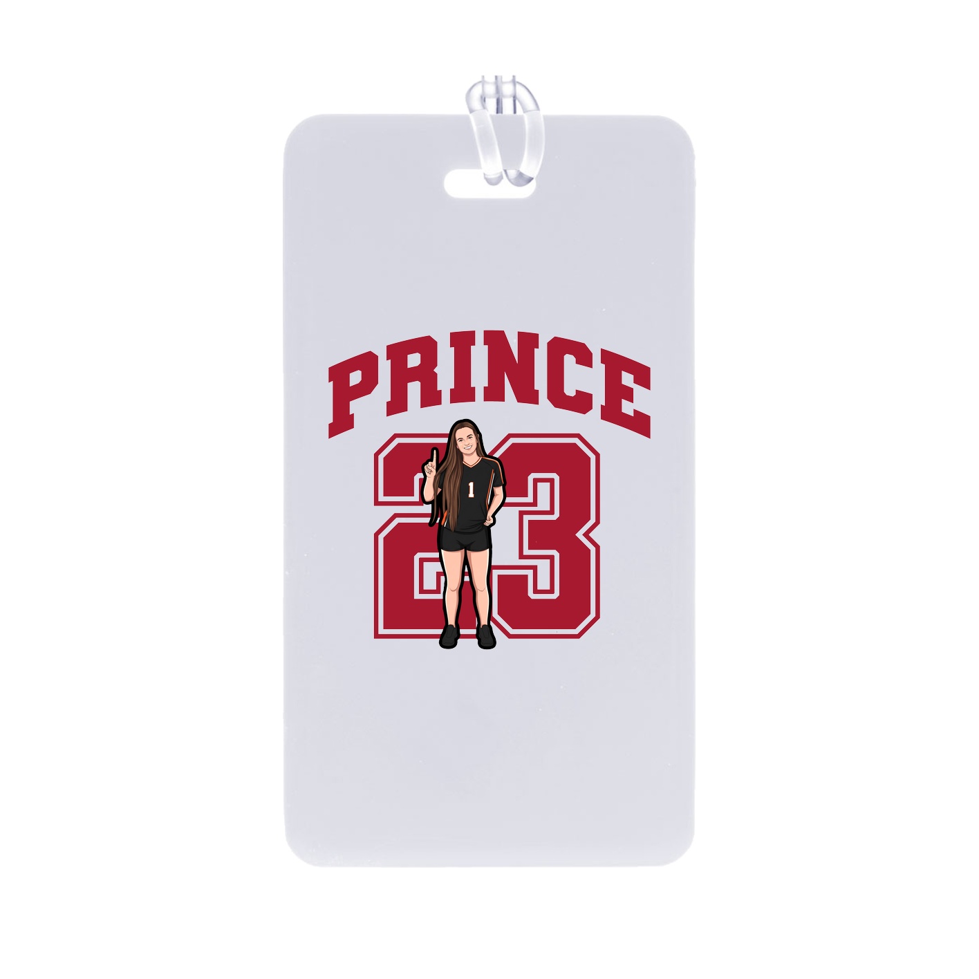 Bag Tag — Number in Classic