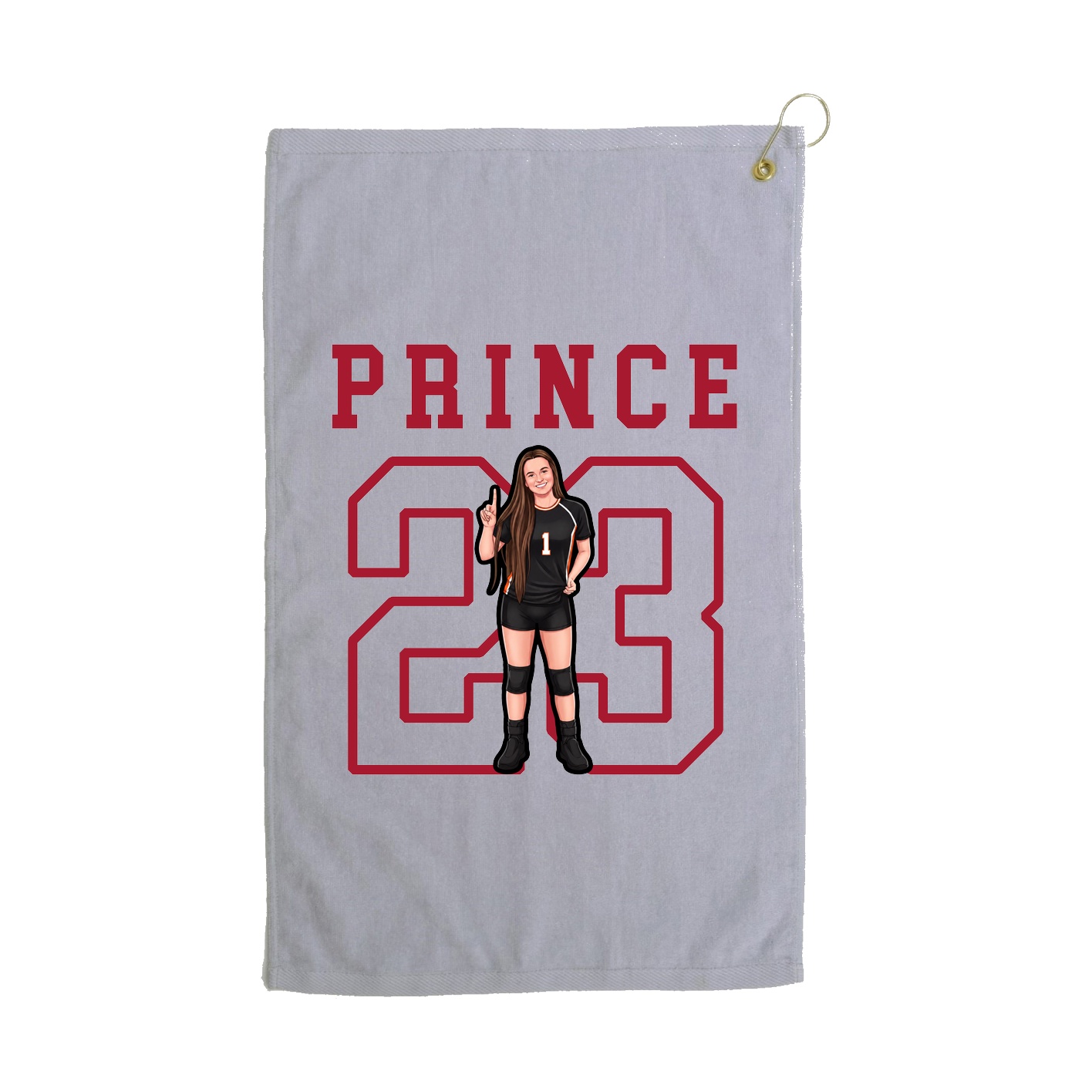 Golf Towel — Shirsey in Grey