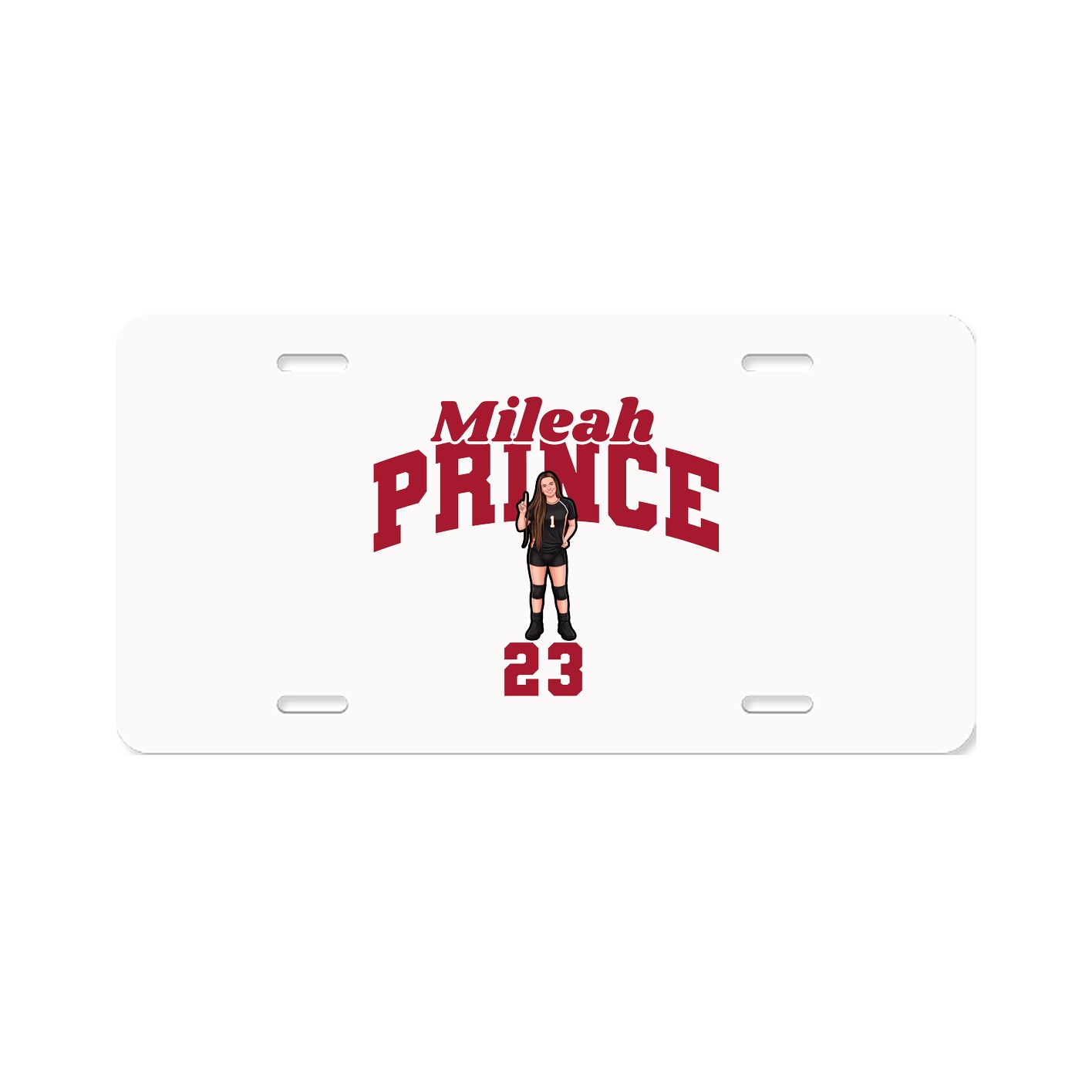 License Plate — Signature Arch in Classic