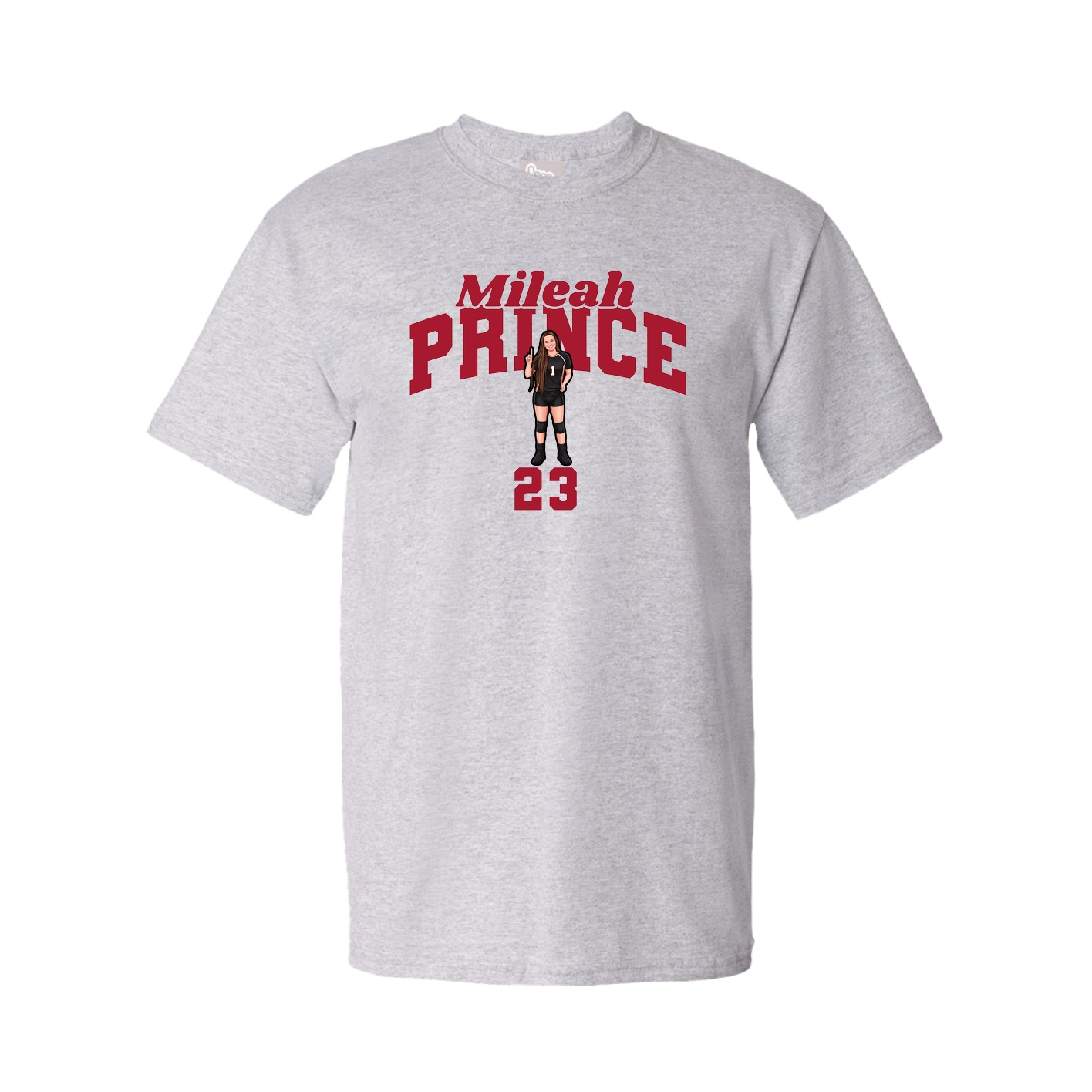 Youth Tee — Signature Arch in Grey