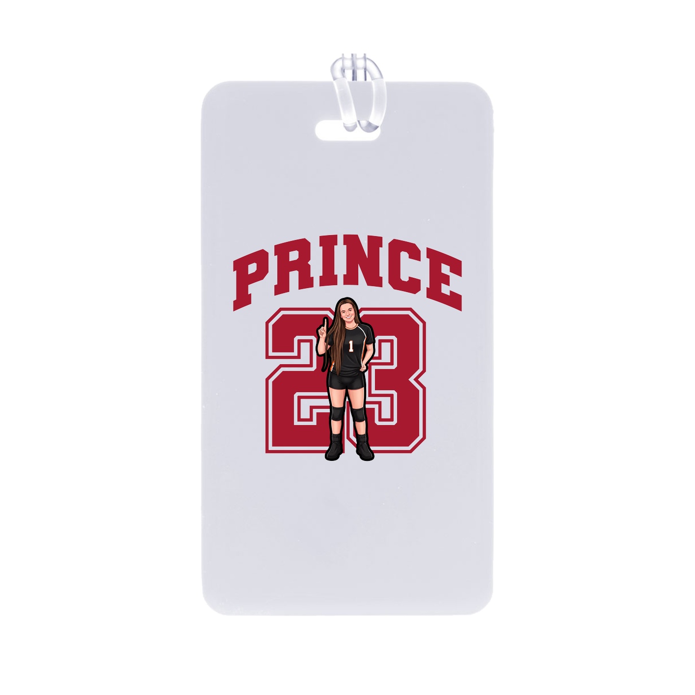 Bag Tag — Number in Classic