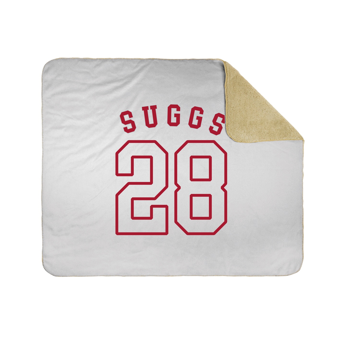 Throw Blanket — Shirsey Arch in White