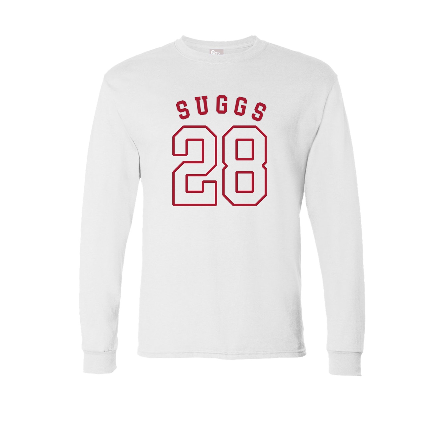 Long Sleeve Tee — Shirsey Arch in White