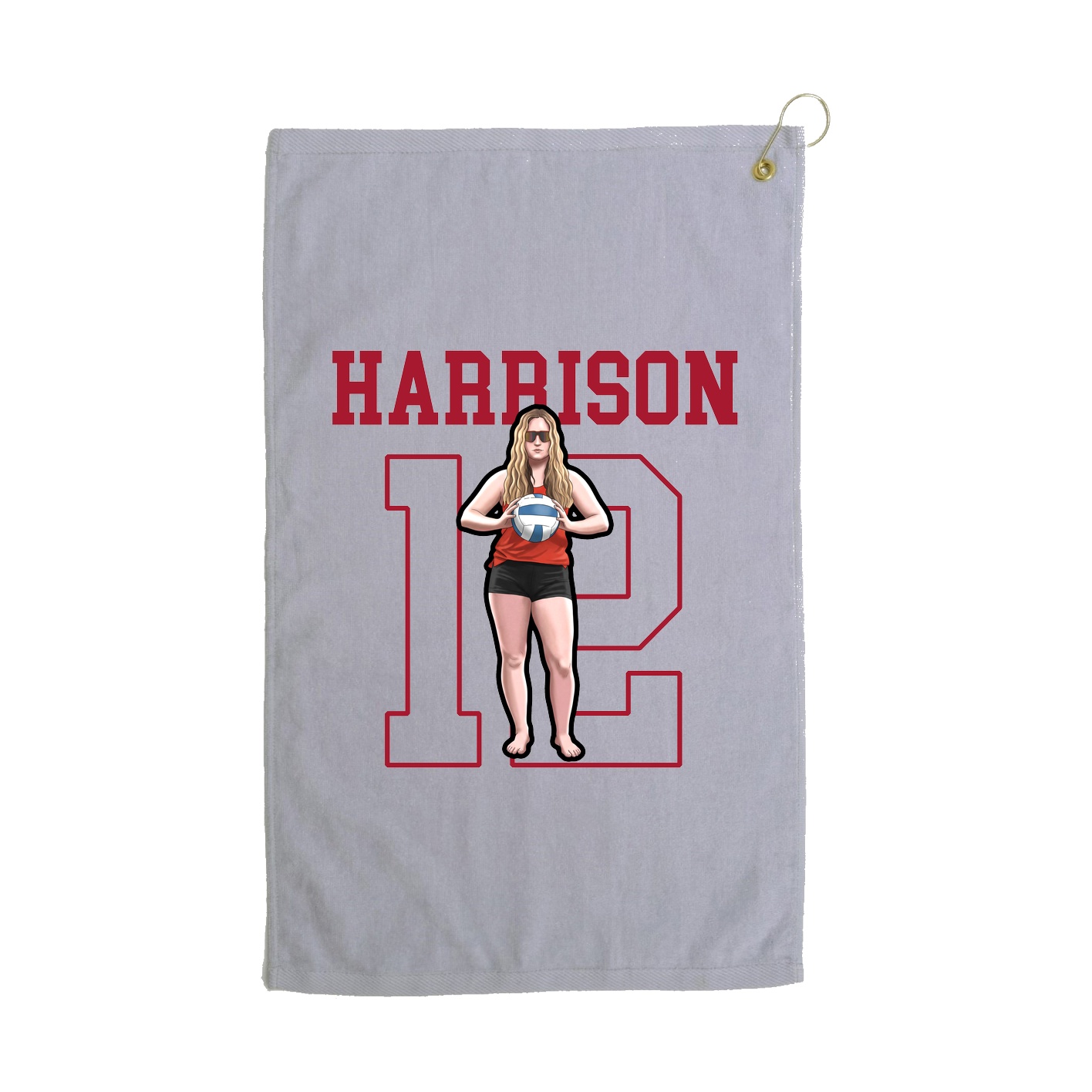 Golf Towel — Shirsey in Grey