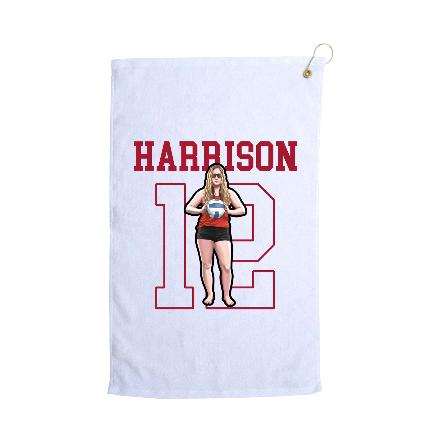 Terry Velour Golf Towel