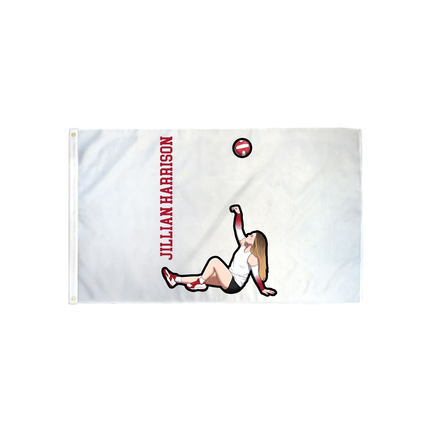 3x5 Flag — Name Vertical in Classic