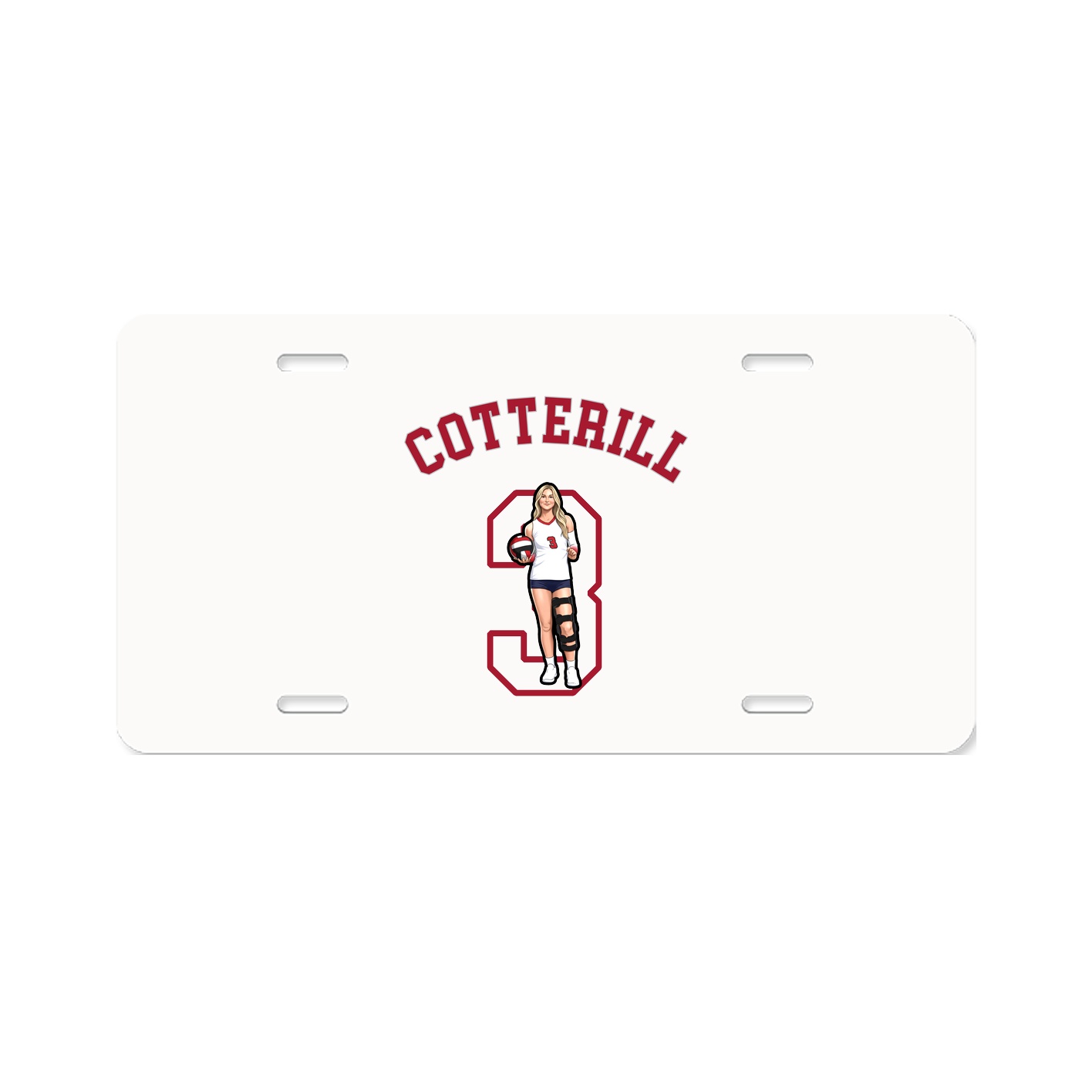 License Plate — Shirsey Arch in Classic